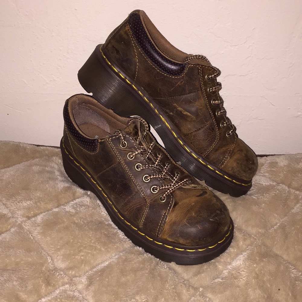 Doc Marten brown oxfords